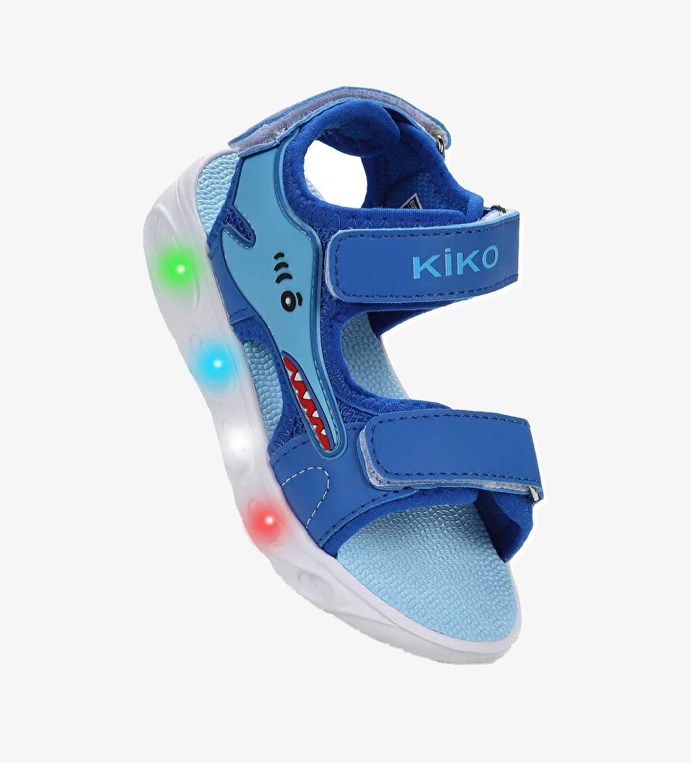 Soren Günlük Işıklı Cırtlı Erkek Bebek Sandalet Ayakkabı - Görsel 1