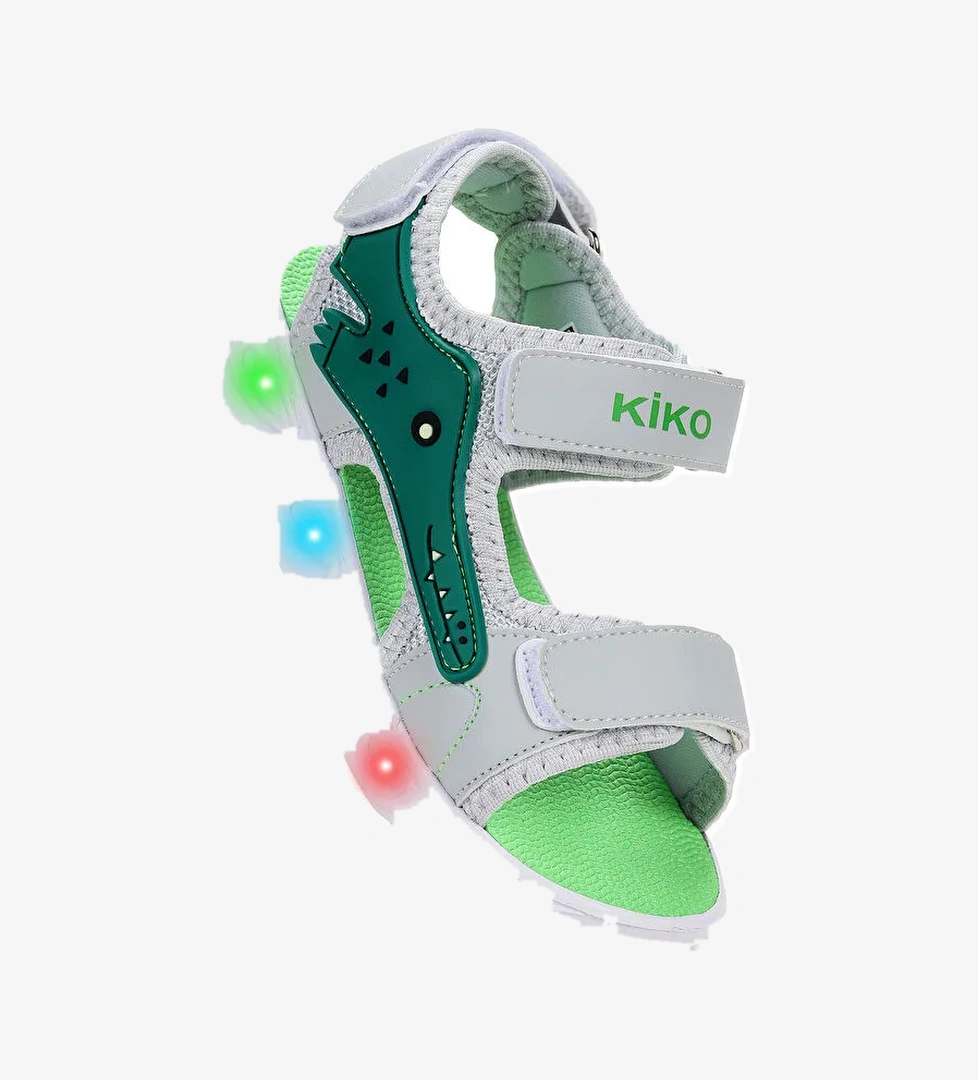 Arnı Günlük Işıklı Cırtlı Erkek Çocuk Sandalet Ayakkabı