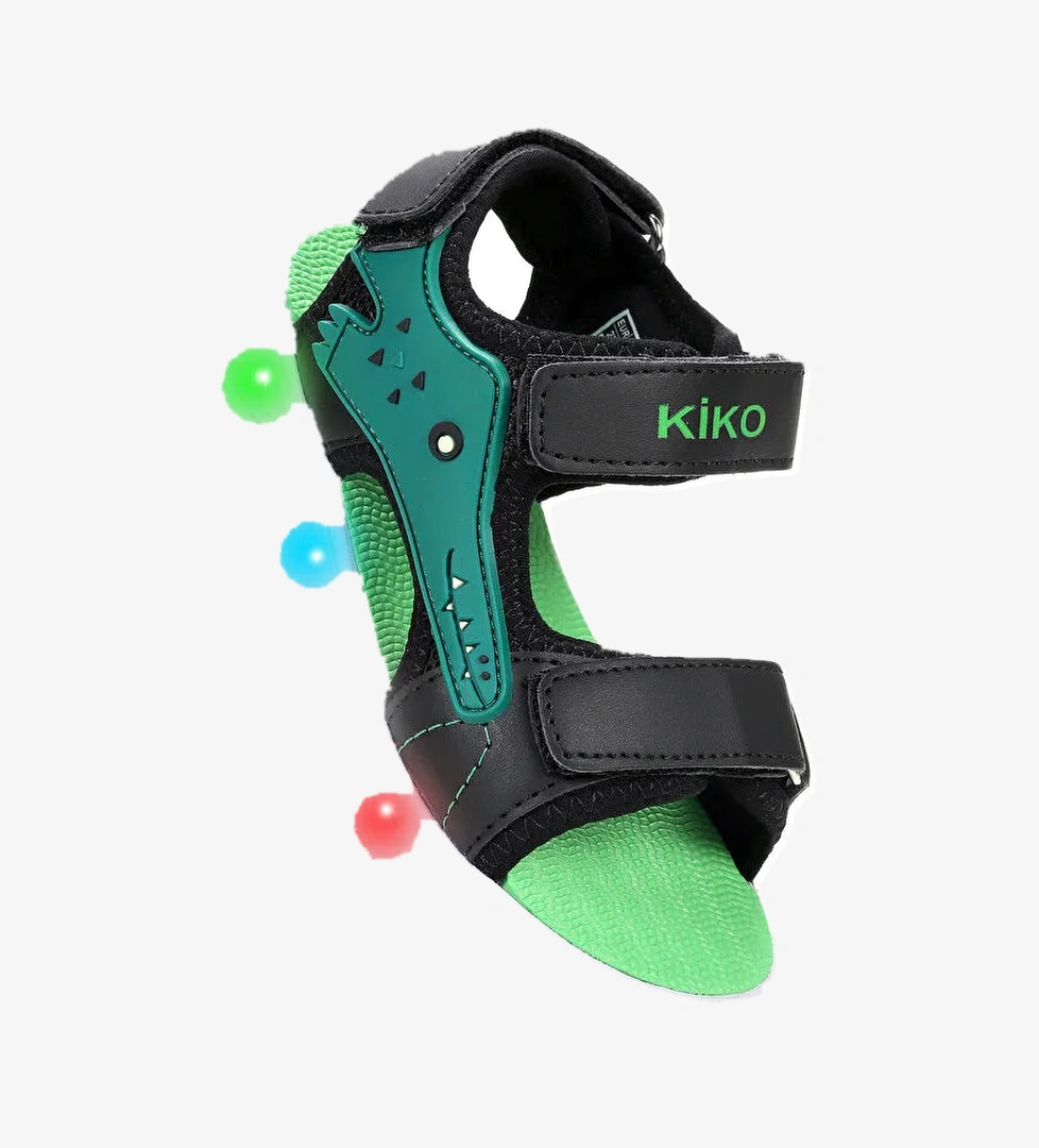 Arnı Günlük Işıklı Cırtlı Erkek Çocuk Sandalet Ayakkabı - Görsel 1