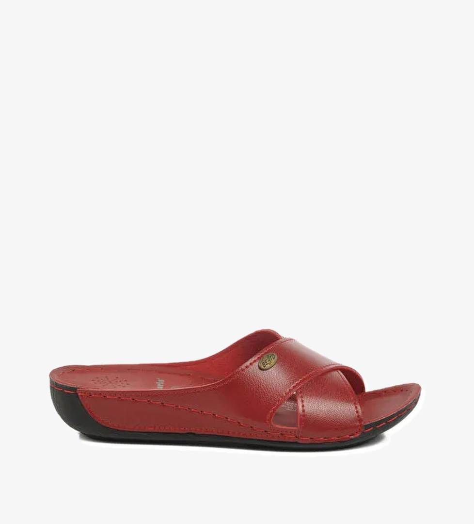 Kırmızı Anatomik Kadın Günlük Terlik 16.032