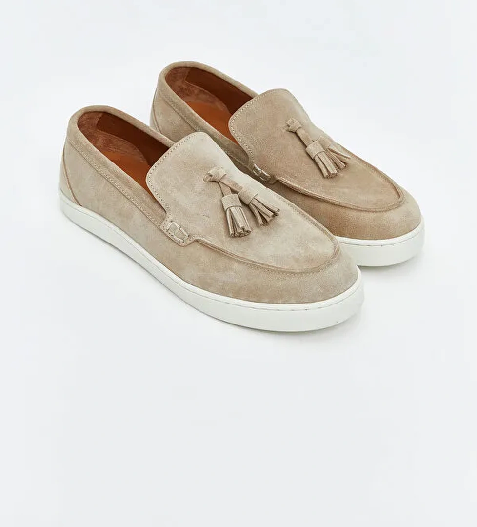 Püskül Detaylı Erkek Laafer - Görsel 1