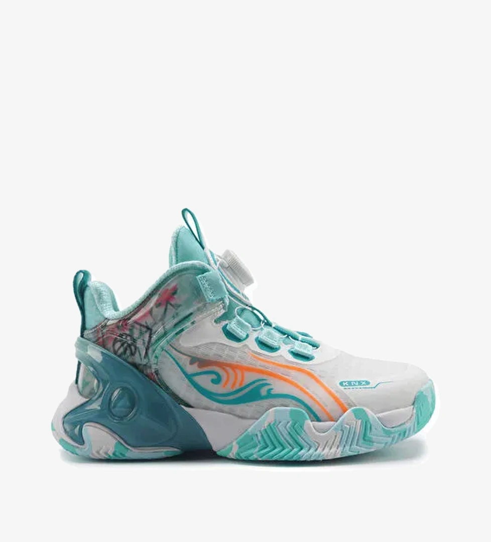 TEODA F 5FX Mavi Erkek Çocuk Basketbol Ayakkabısı - Görsel 1