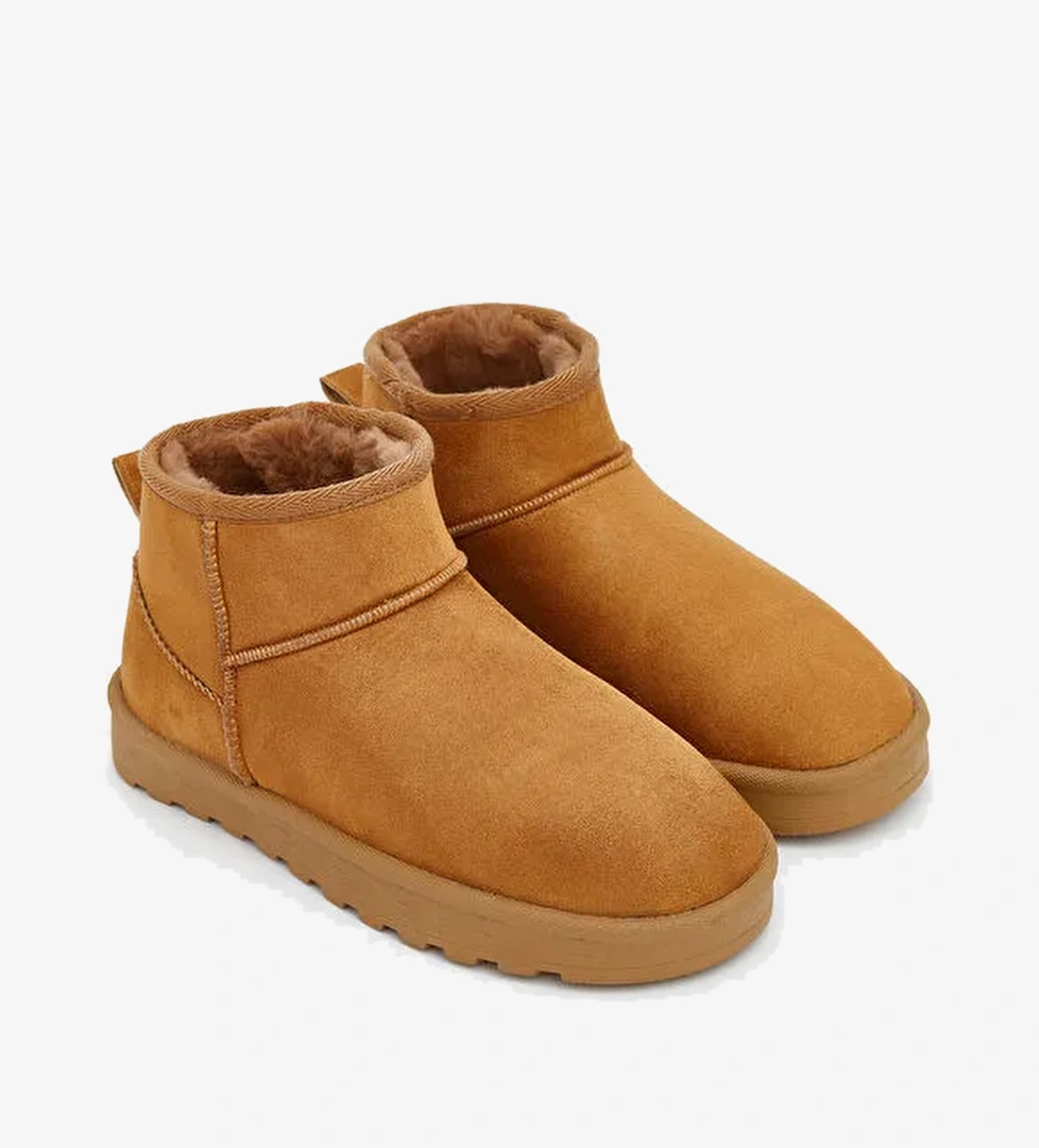 Lcw Steps Bej Lcw Steps Süet Görünümlü Kadın Bot