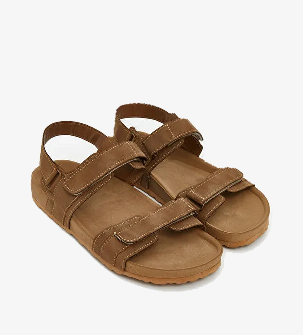 Lcw Steps Siyah Lcw Steps Çift Bantlı Erkek Terlik