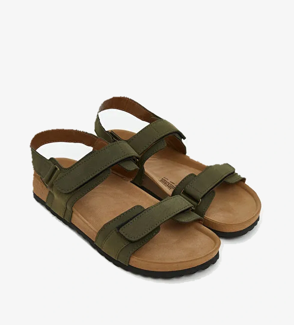 Lcw Steps Siyah Lcw Steps Çift Bantlı Erkek Terlik