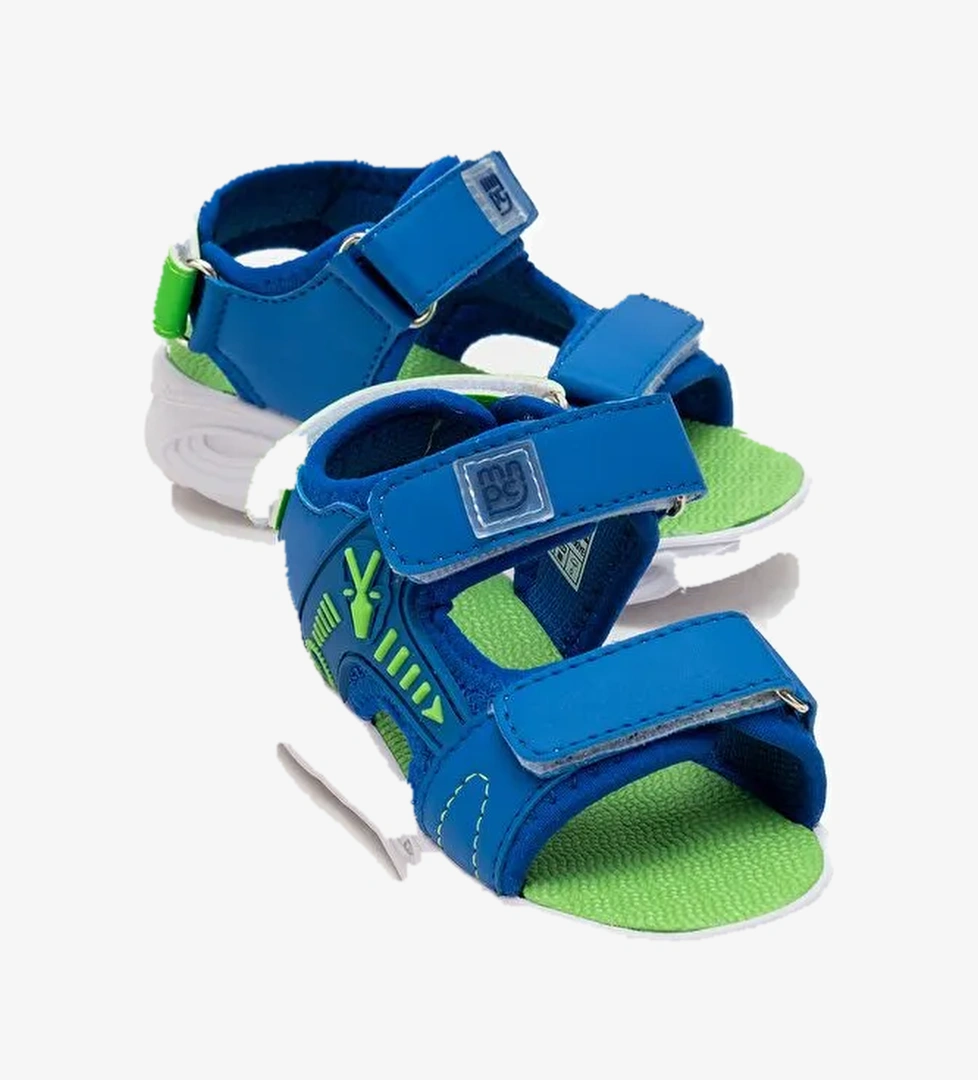 Mnpc Erkek Çocuk Saks Mavi Işıklı Anatomik Hafif Günlük Sandalet model görseli