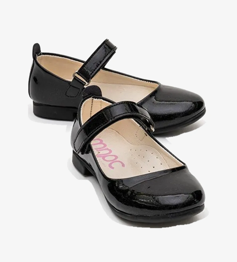 Mnpc Siyah Mnpc Fashion Kız Çocuk Babet