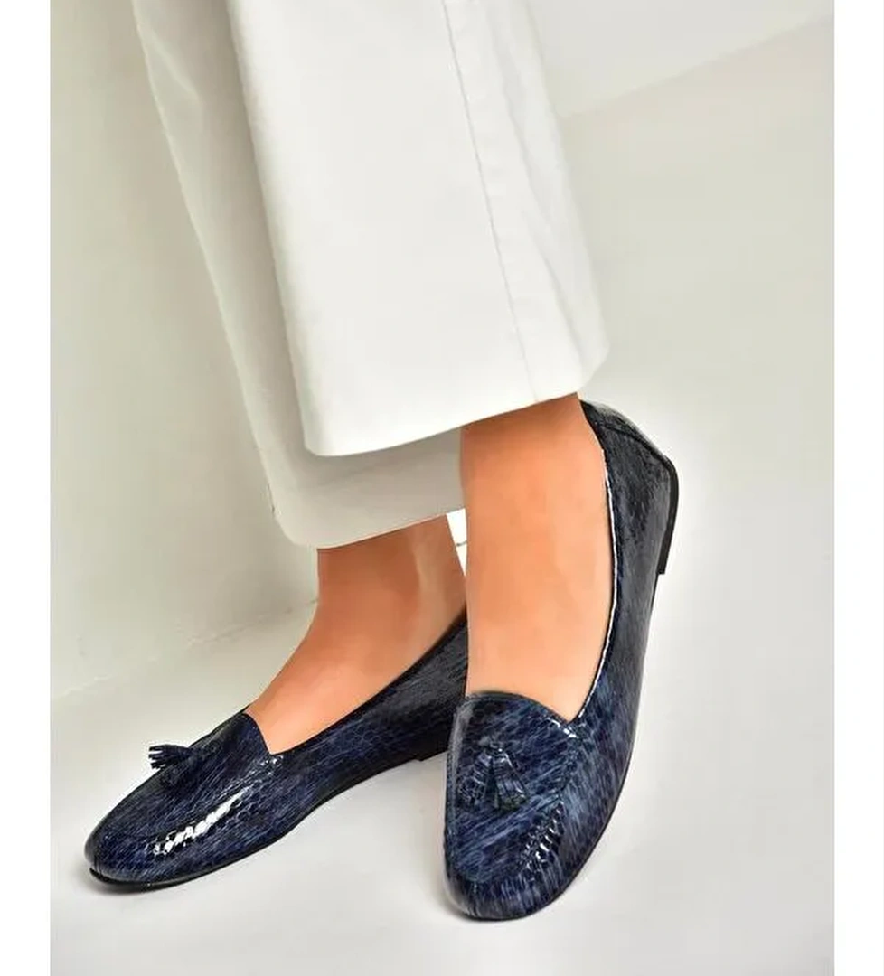 Fox Shoes Lacivert Fox Shoes Babet R6670012 Kadın