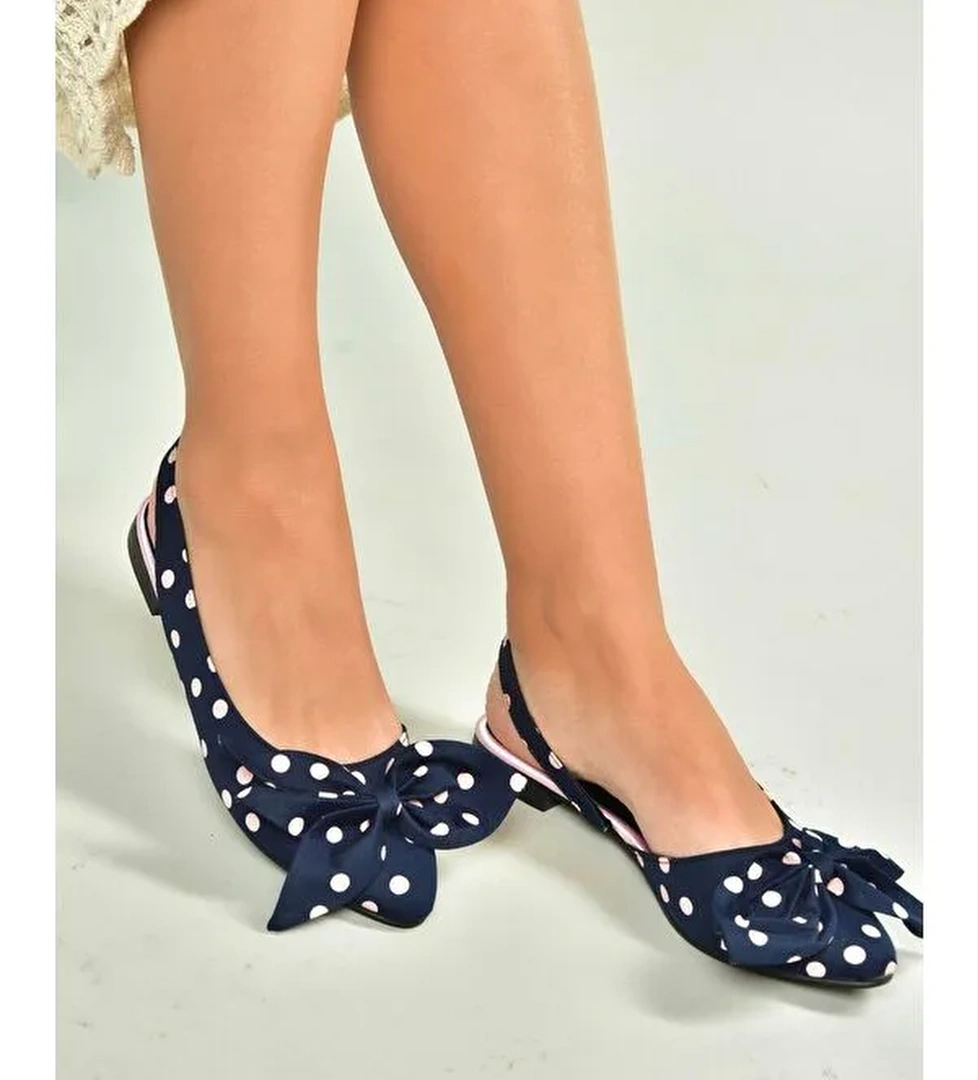 Fox Shoes Siyah Fox Shoes Babet H726809004 Kadın