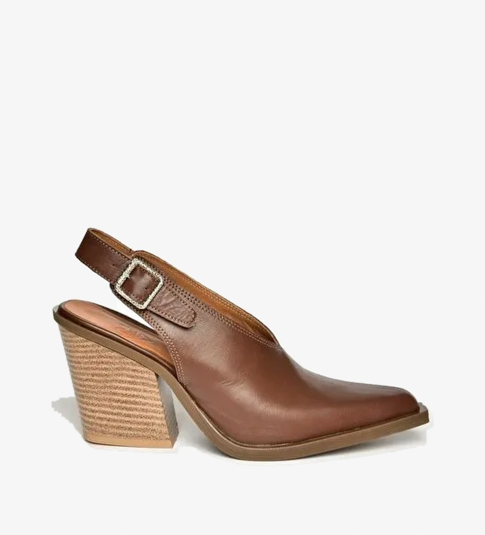 Kahverengi Kadın Topuklu Ayakkabı U6543041