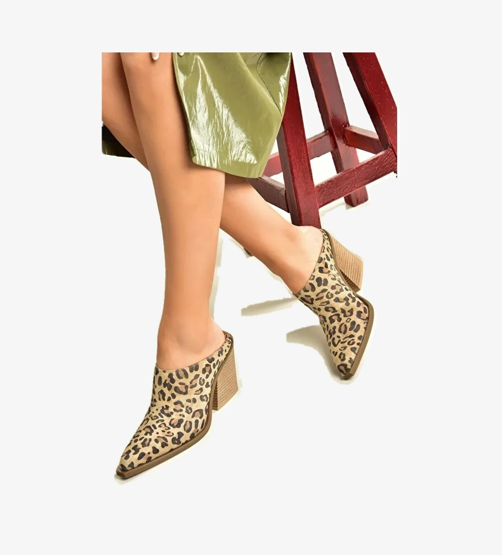 Taba Kadın Topuklu Ayakkabı U6548061