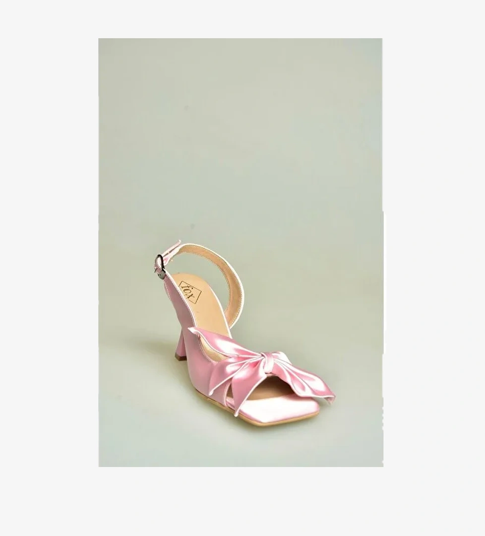 Pembe Kadın Topuklu Ayakkabı K749384904 - Görsel 1