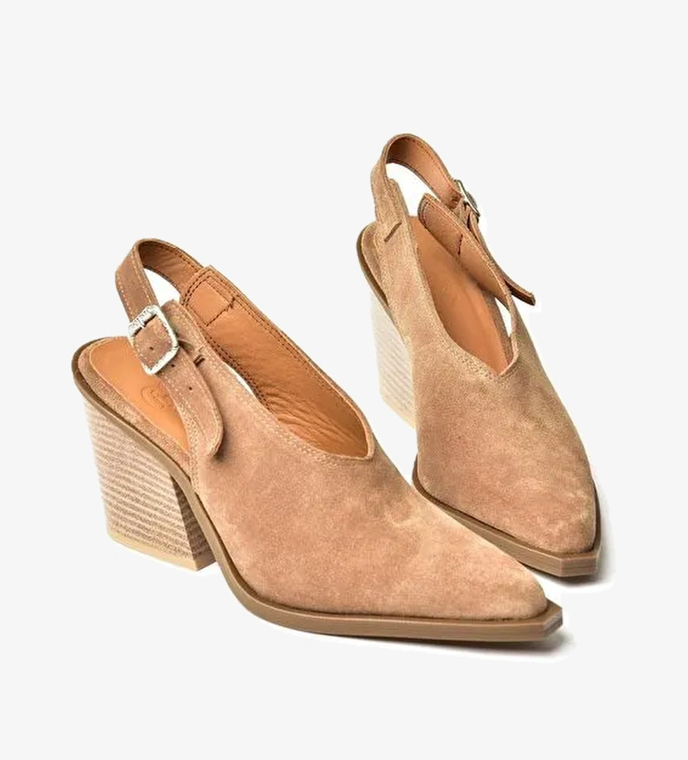 Vizon Kadın Topuklu Ayakkabı U6543041 - Görsel 1