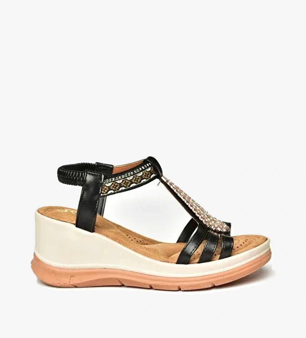 Siyah Kadın Sandalet U2589161