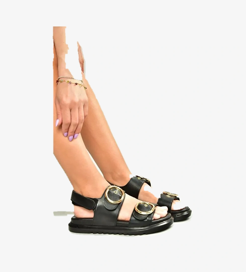 Siyah Kadın Sandalet U7250921