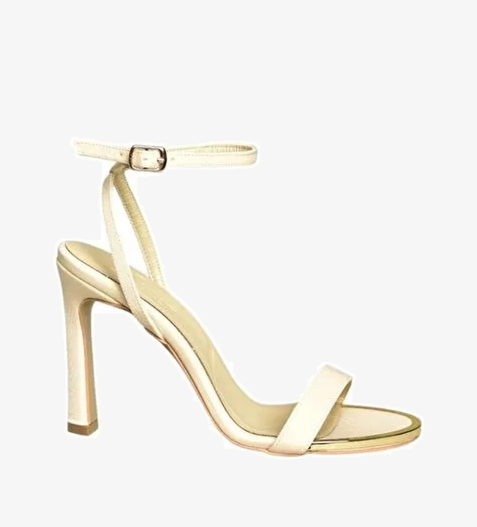 Bej Kadın Topuklu Ayakkabı U6766062