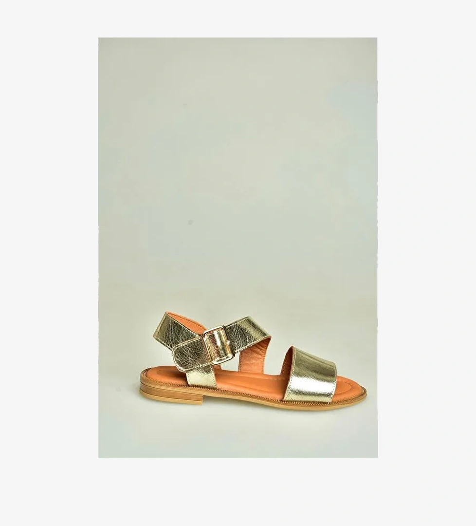 Altın Kadın Sandalet U944150303 - Görsel 1