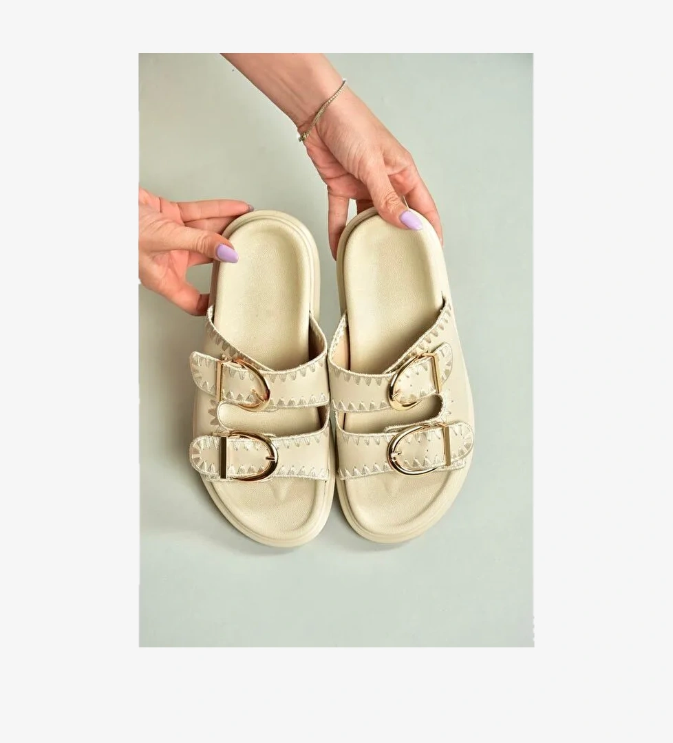 Bej Kadın Terlik U2671462