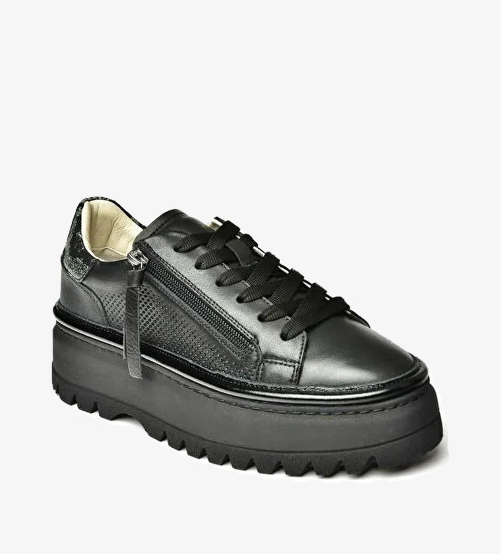 Siyah Kadın Sneaker U5553102 - Görsel 1