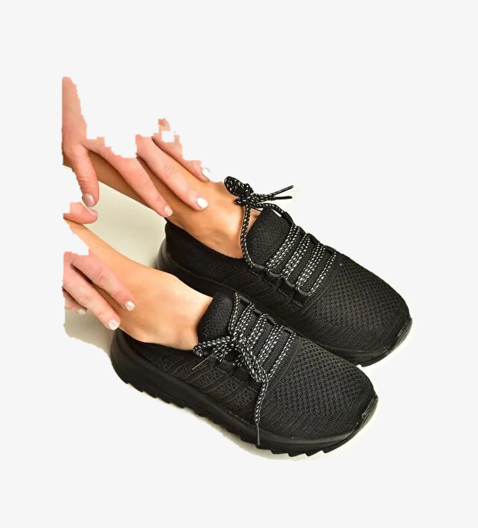 Siyah Kadın Sneaker U7021012 - Görsel 1