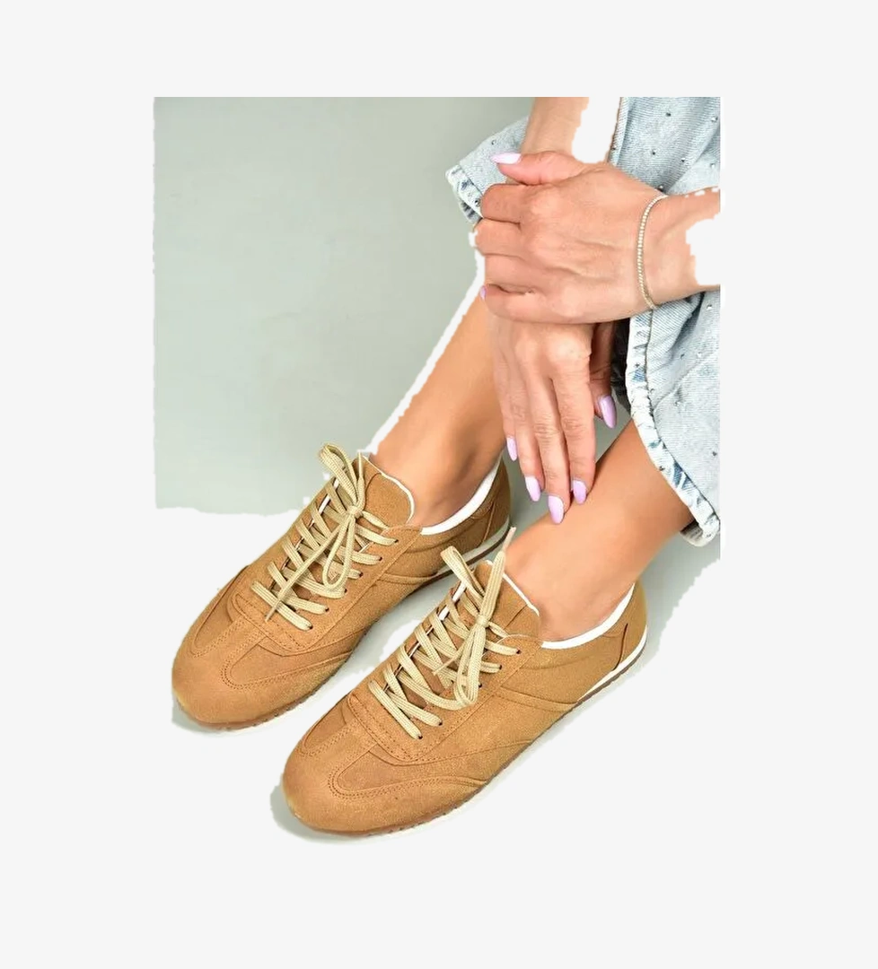 Taba Kadın Sneaker U6528462 - Görsel 1