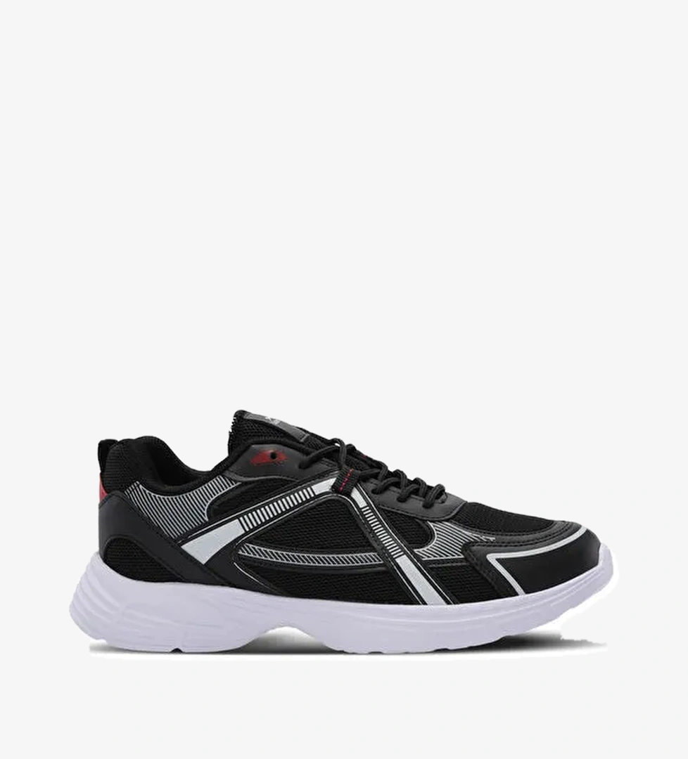 EXOTIC I Erkek Siyah / Beyaz Koşu & Yürüyüş Spor Ayakkabısı - Görsel 1