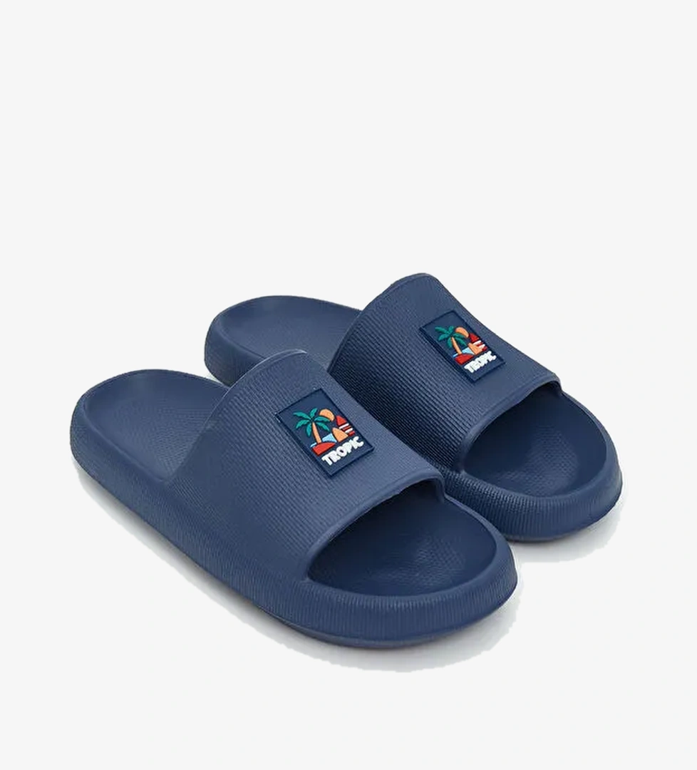 Lcw Steps Baskılı Tek Bantlı Erkek Terlik model görseli