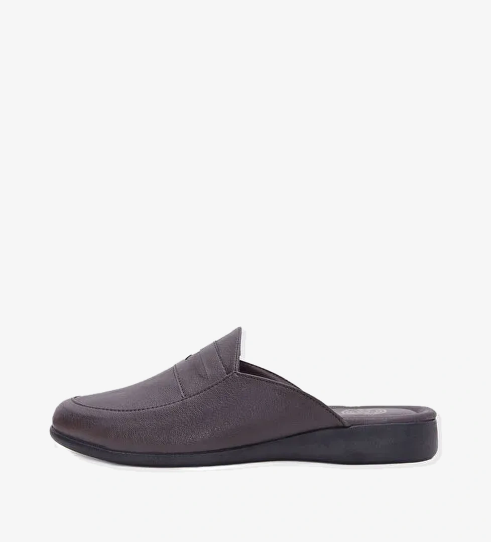 Kahverengi Erkek Misafir Ev Çeyizlik Terlik