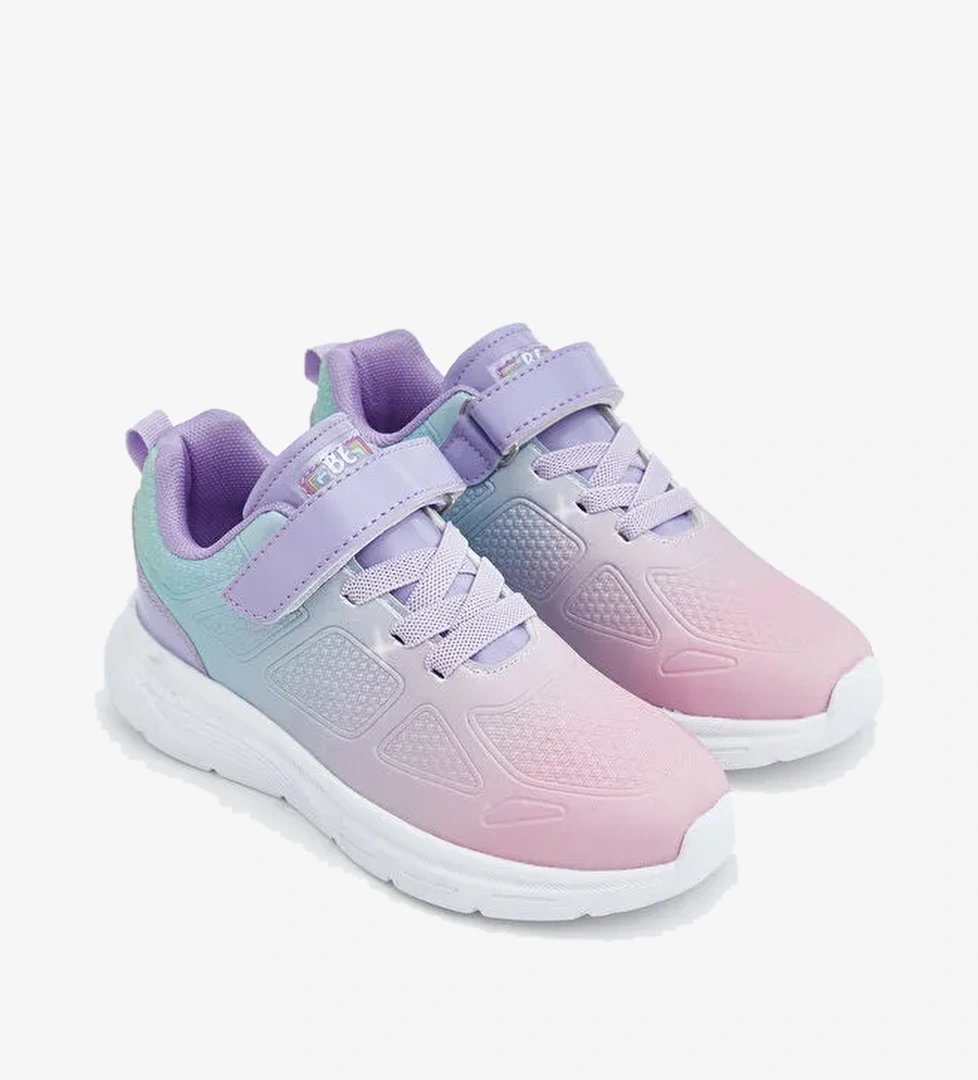 Bağcık ve Cırt Cırtlı Kız Çocuk Spor Ayakkabı - Görsel 1