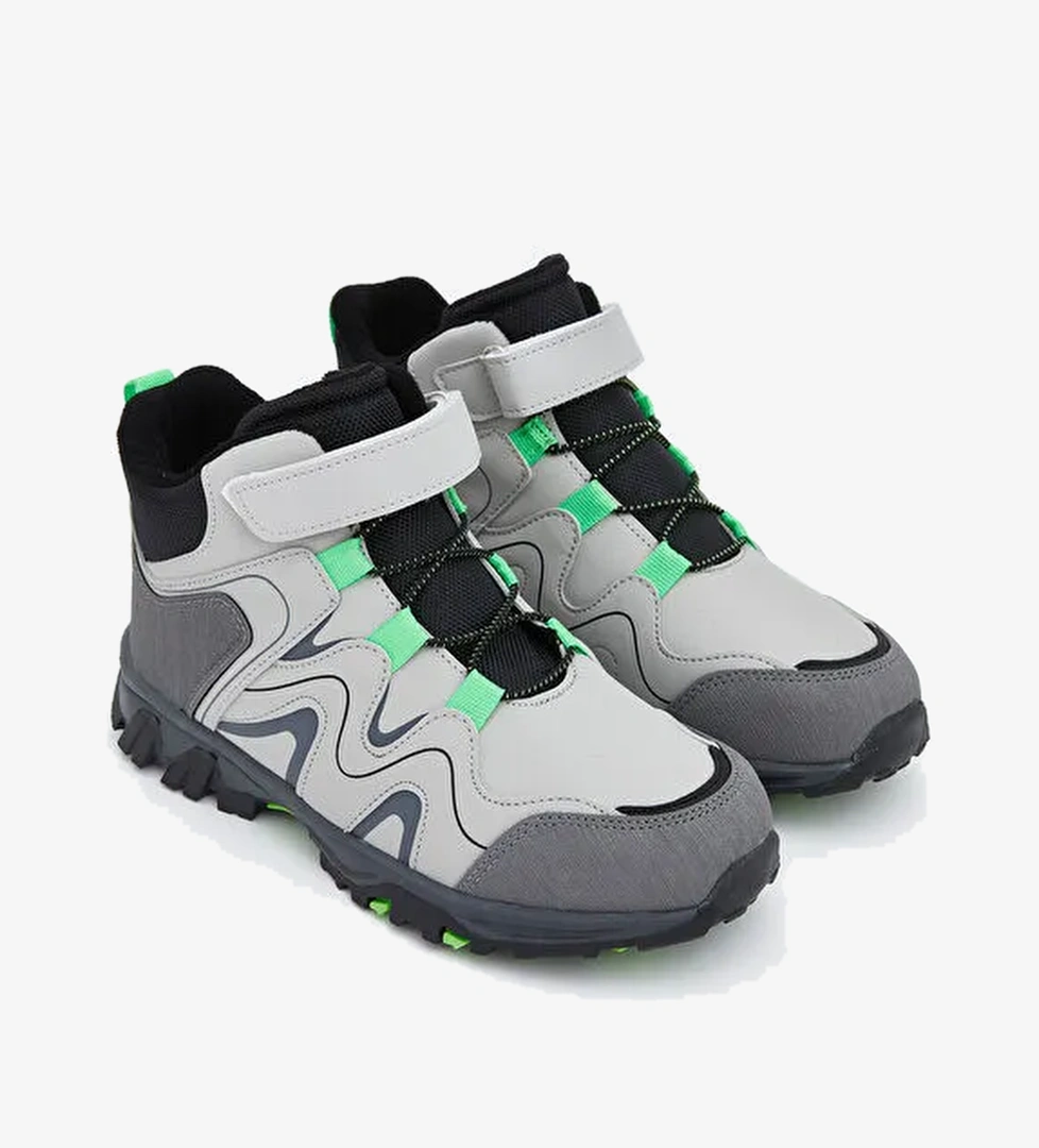 Cırt Cırtlı Bağcıklı Erkek Çocuk Trekking Bot