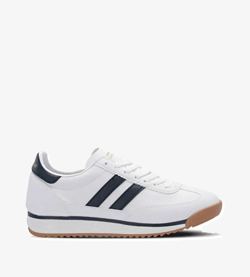 OLEKS Kadın Beyaz / Lacivert Günlük Spor Ayakkabısı - Görsel 1