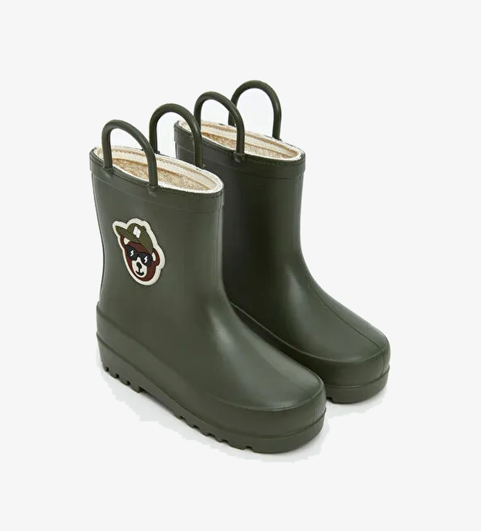 Baskılı Erkek Bebek Yağmur Botu - Görsel 1