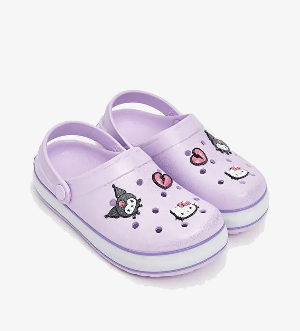 Kuromi Baskılı Kız Bebek Plaj Sandaleti - Görsel 1