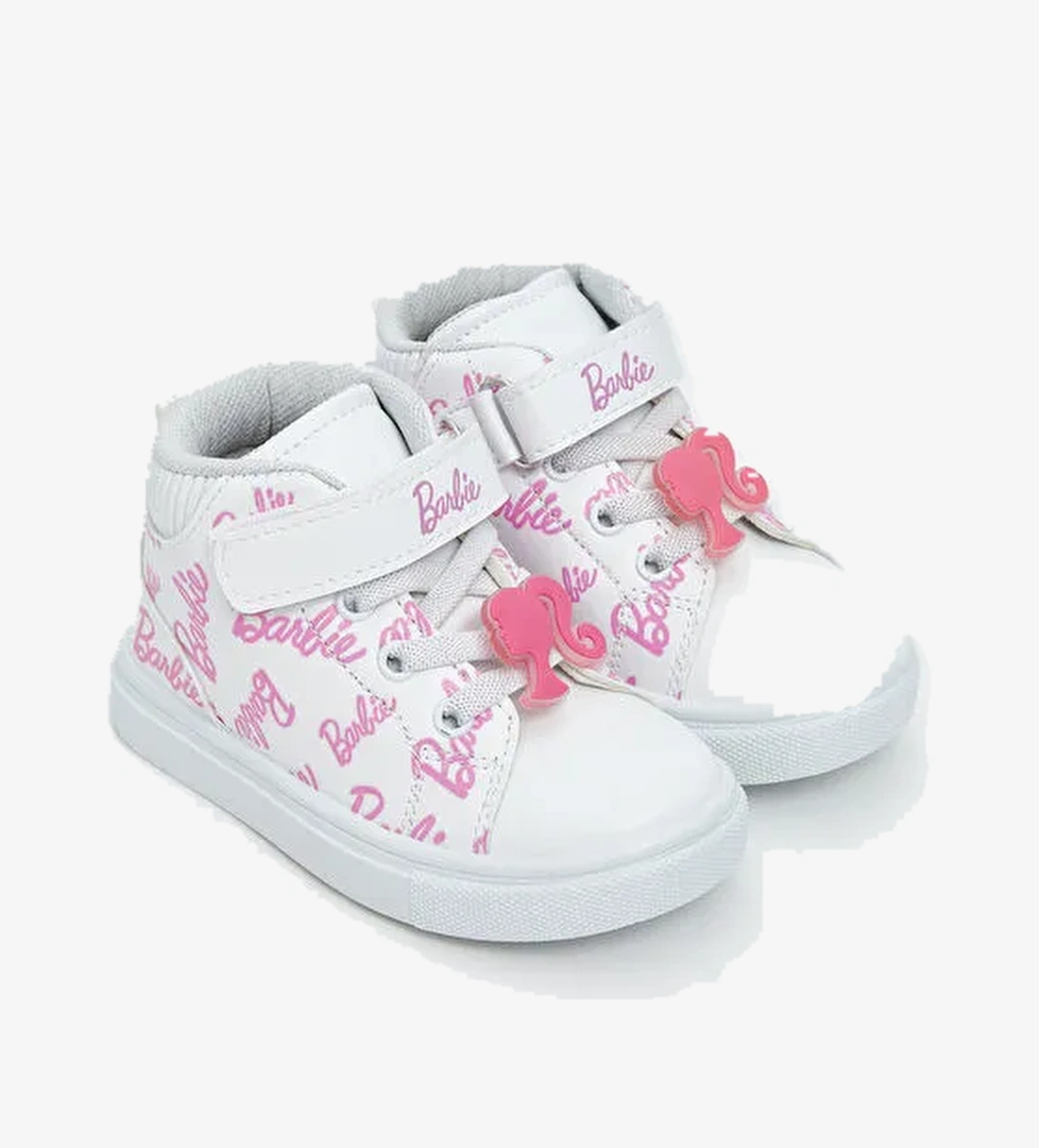 Barbie Baskılı Kız Bebek Spor Ayakkabı - Görsel 1