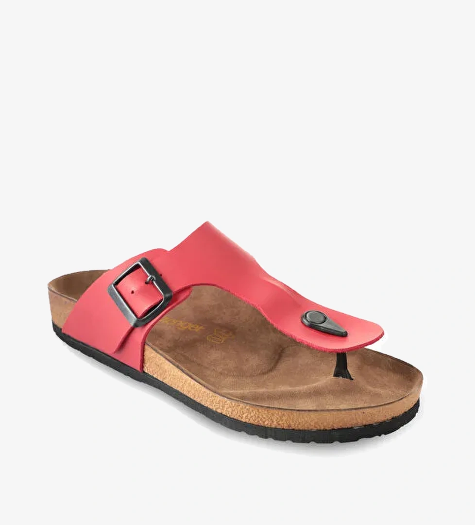 LUKE Erkek Terlik Kırmızı - Görsel 1