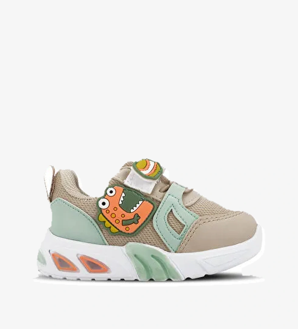 PANAMA IN Unisex Çocuk Sneaker Ayakkabı Bej