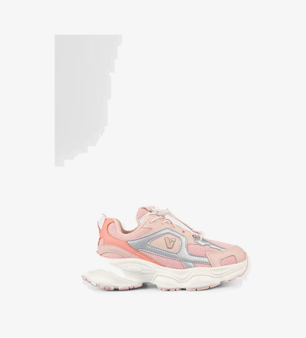 Coffee Basic Kız Çocuk Pudra Spor Ayakkabı - Görsel 1