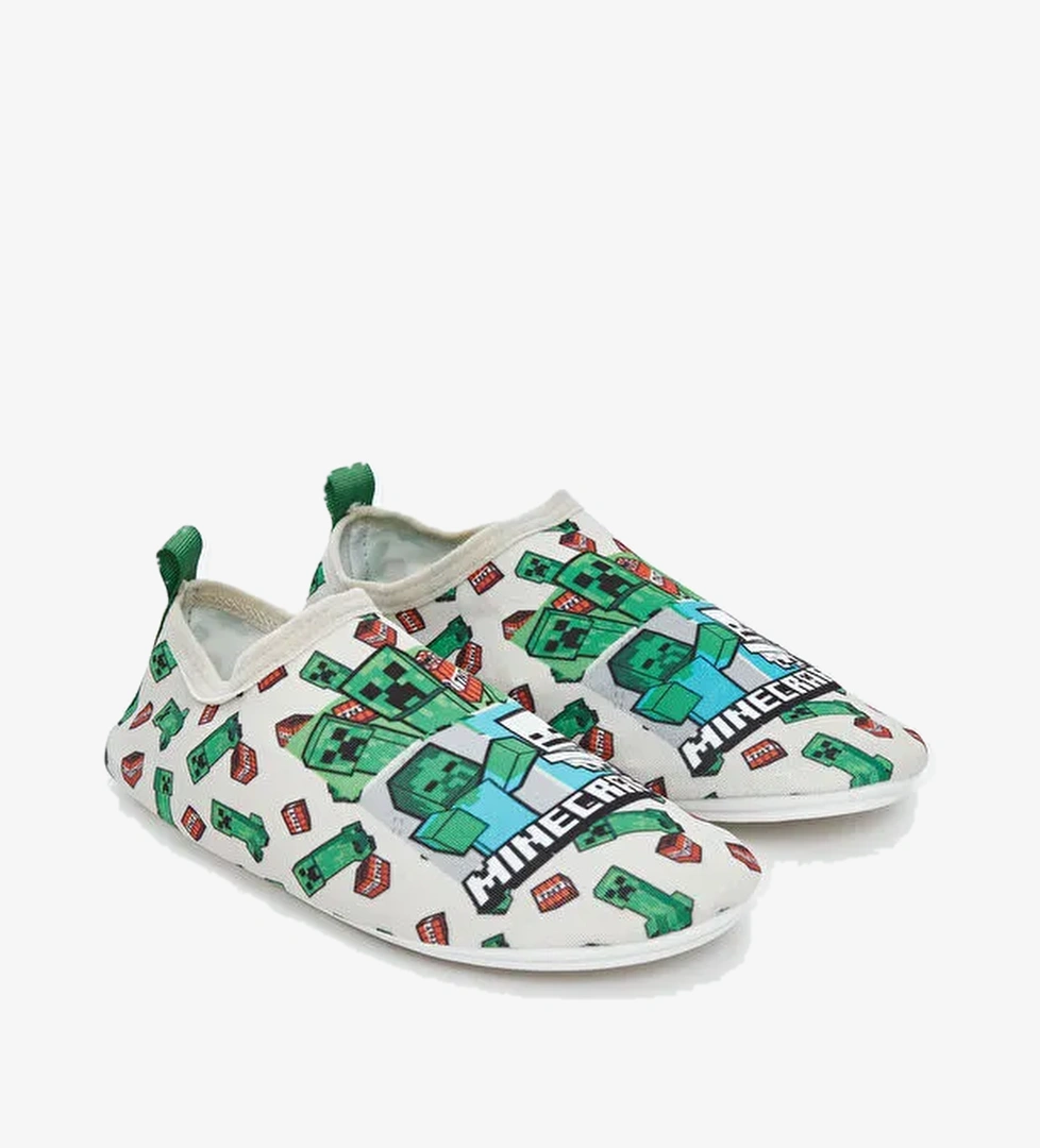 Lcw Steps Minecraft Baskılı Erkek Çocuk Deniz Ayakkabısı model görseli