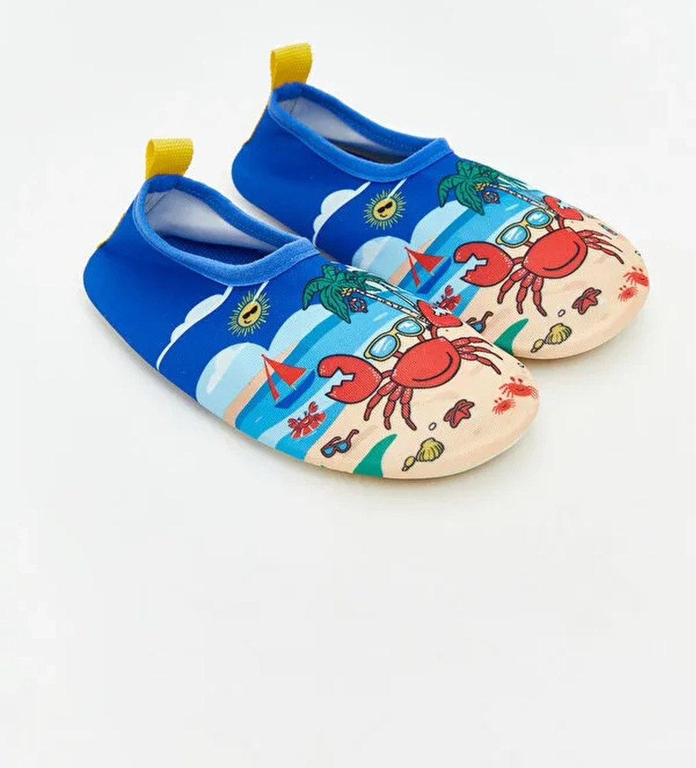 Lcw Steps Baskılı Erkek Bebek Deniz Ayakkabısı model görseli