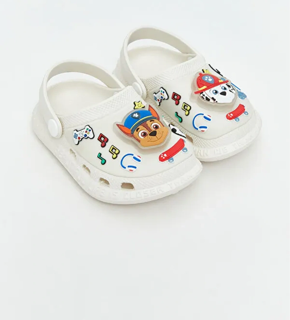 Paw Patrol Baskılı Kız Bebek Plaj Sandaleti - Görsel 1