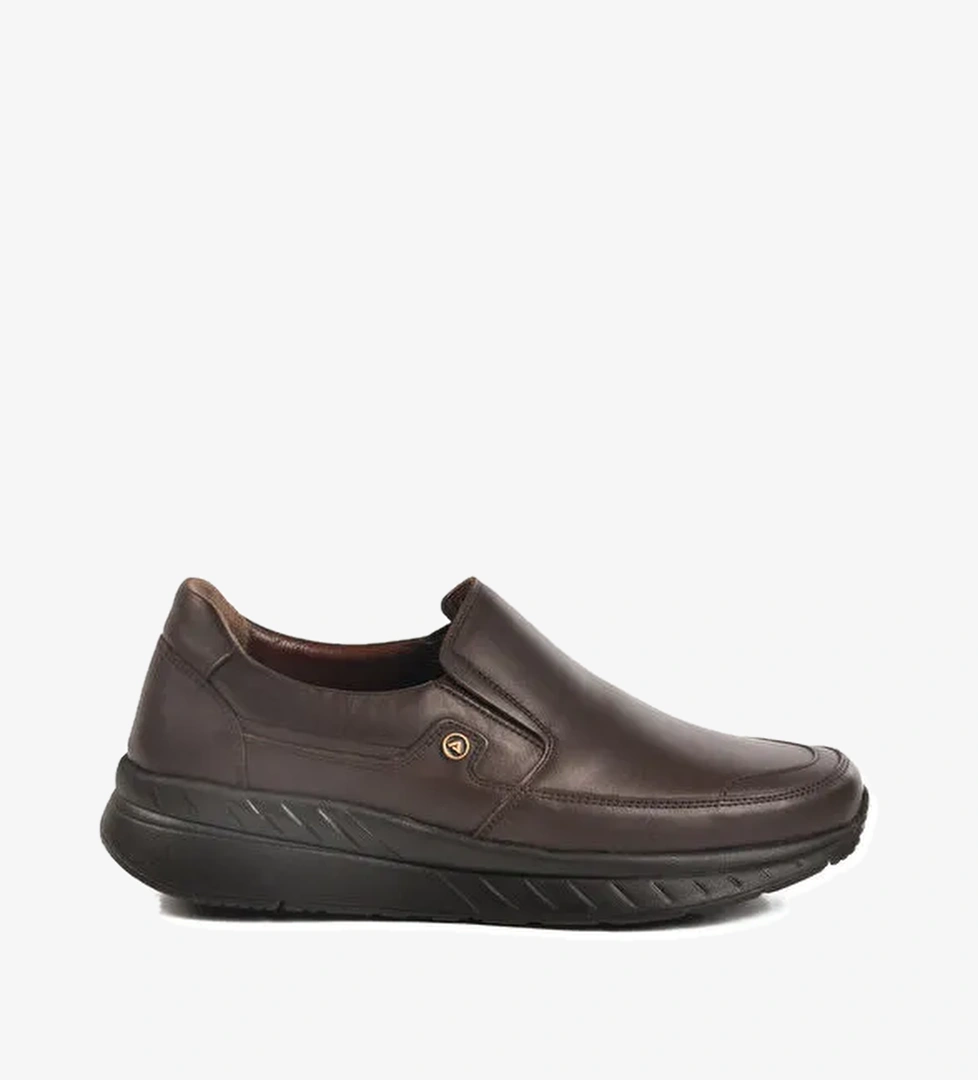 Kahve Hakiki Deri Erkek Casual Ayakkabı C410 M