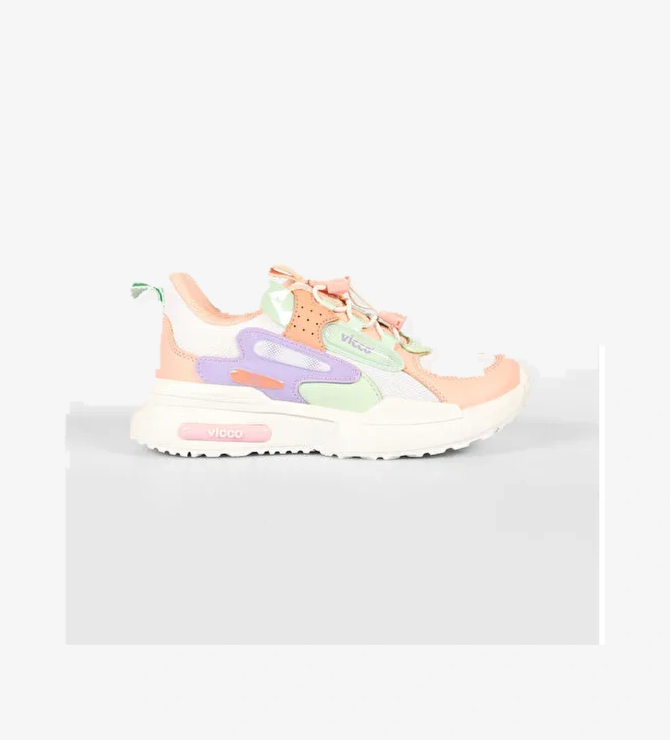 Cecelia Basic Kız Genç Pudra Spor Ayakkabı - Görsel 1