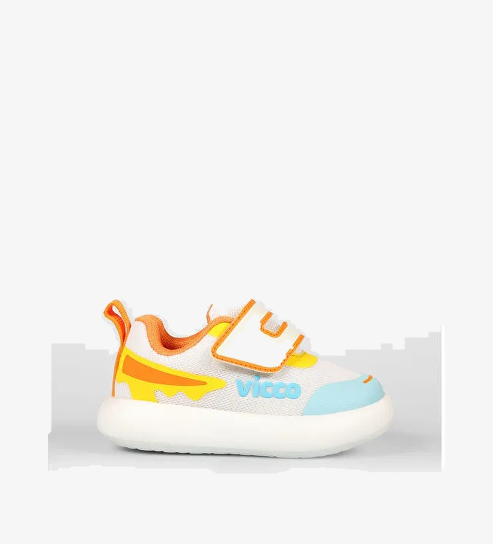 Vicco Melodic Işıklı Kız Bebek Beyaz/Mavi Sneaker model görseli