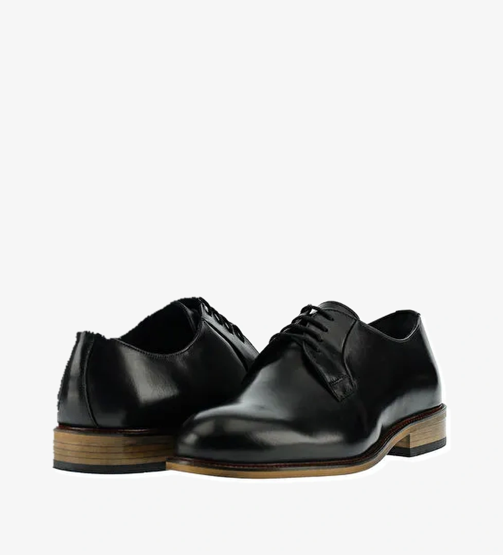 Kiğılı Düz Antik Deri Ayakkabı model görseli