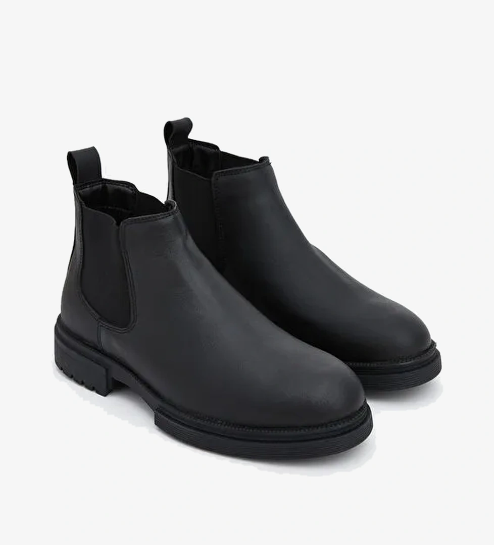 Lcw Steps Deri Görünümlü Erkek Bot model görseli