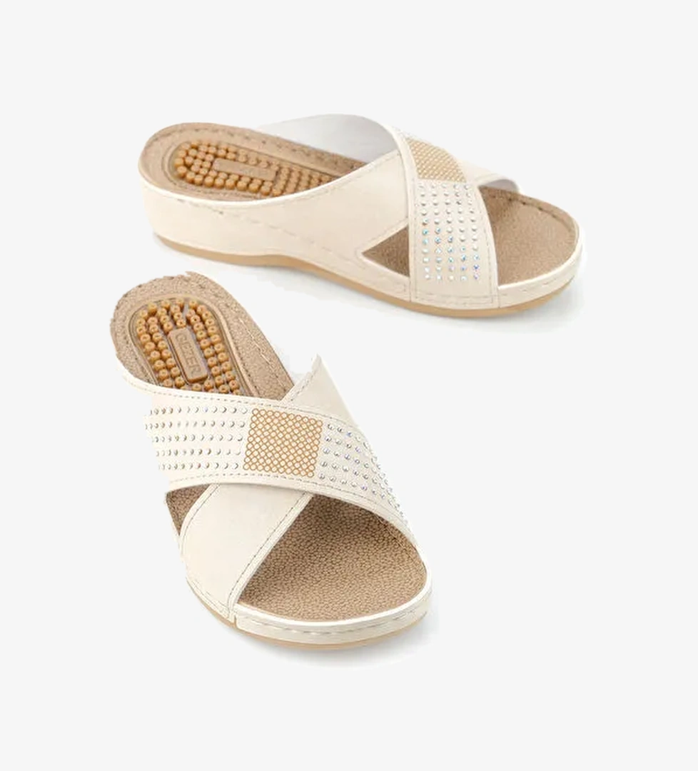 Yazlık Kadın Rahat Taban Günlük Terlik - Görsel 1