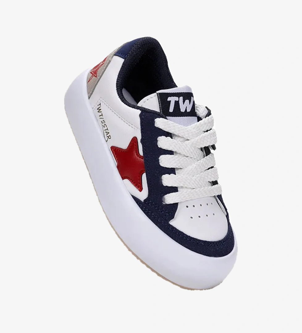 Rida Günlük Cırtlı Bağcıklı Erkek Çocuk Spor Ayakkabı