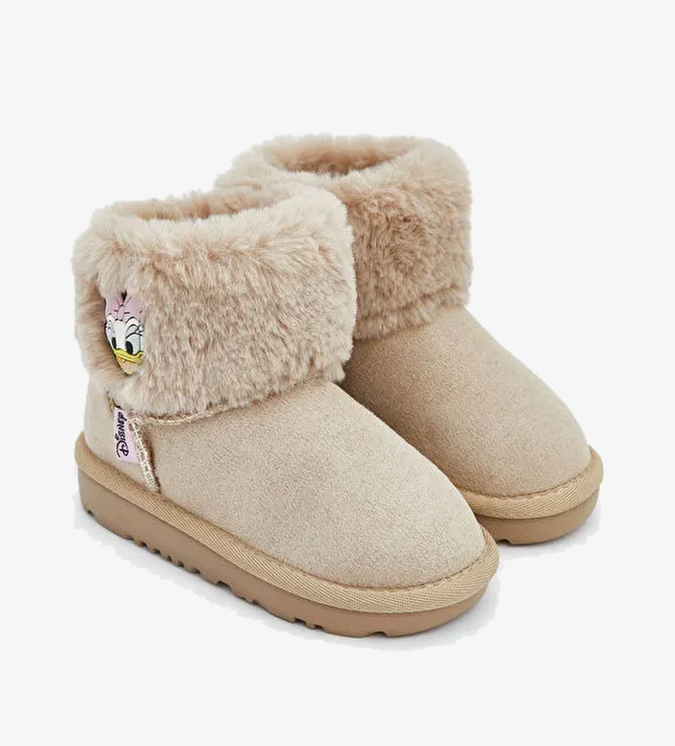 Minnie Mouse Nakışlı Kız Bebek Bot - Görsel 1