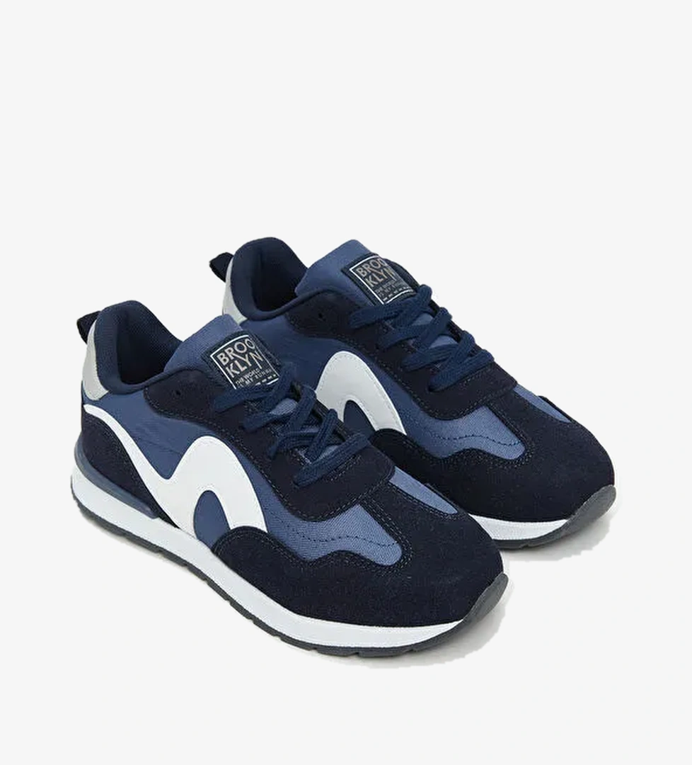 Bağcıklı Erkek Çocuk Spor Ayakkabı - Görsel 1