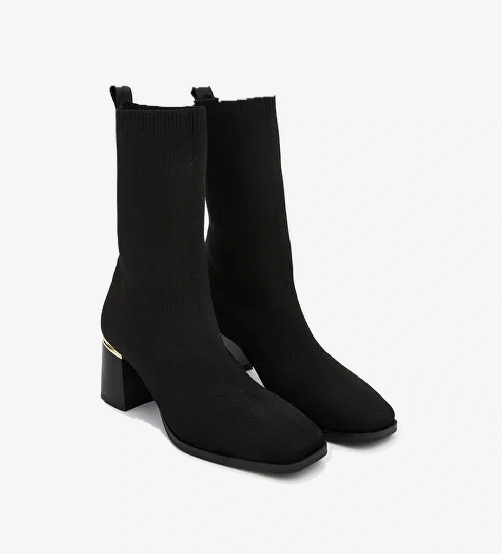 Lcw Steps Süet Görünümlü Kadın Topuklu Bot model görseli